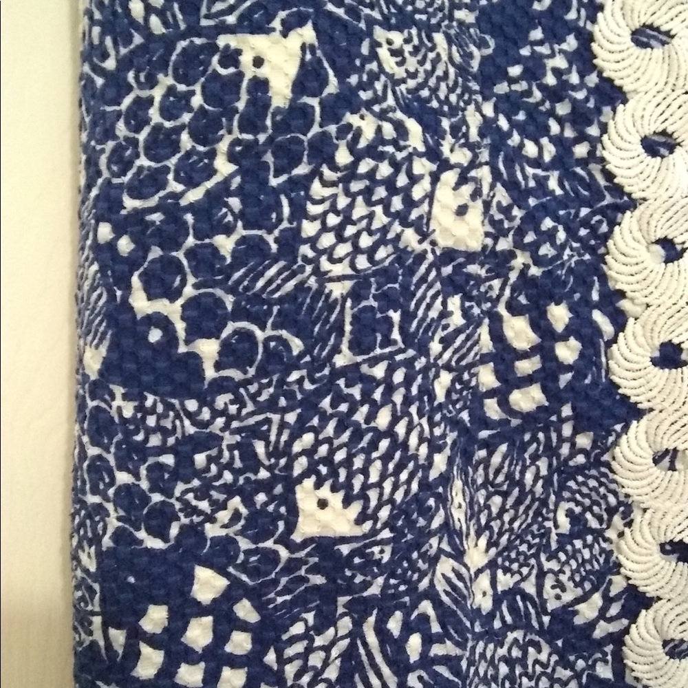 Lilly Pulitzer Short Blue Dress - Picture 6 of 8